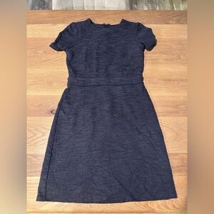 Ann Taylor Navy Midi Dress